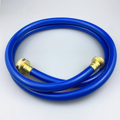 Manguera jardín PVC 1/2pulg verde flexible con accesorios