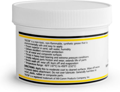 Lubricante sintético grasa TW25B 8oz