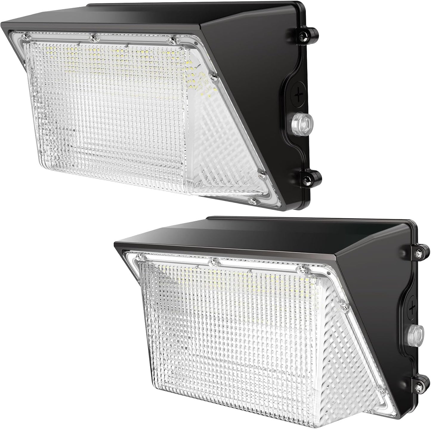 Luces led pared exterior 70w 10500lm 2 pack cert ul