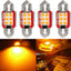 Bombillas LED amarillas 31mm para luz interior automóvil