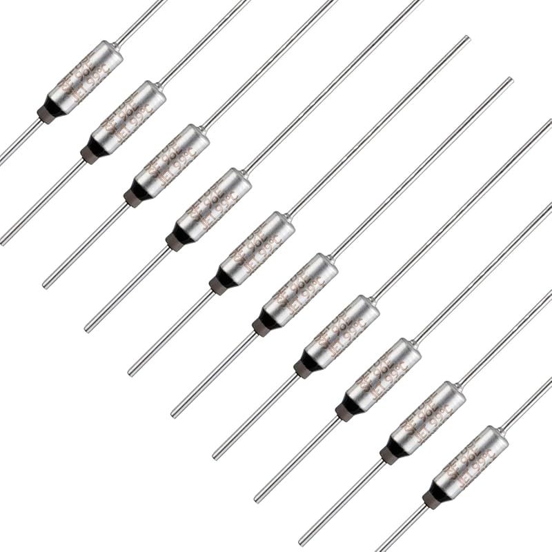 Fusibles térmicos 10A 250V 210.2°F paquete 10 pzas