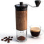 Molinillo manual de café con 56 ajustes cuerpo acero inoxidable