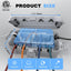 Caja eléctrica exterior 11.5x5.2x4pulg IP54 6 puertos