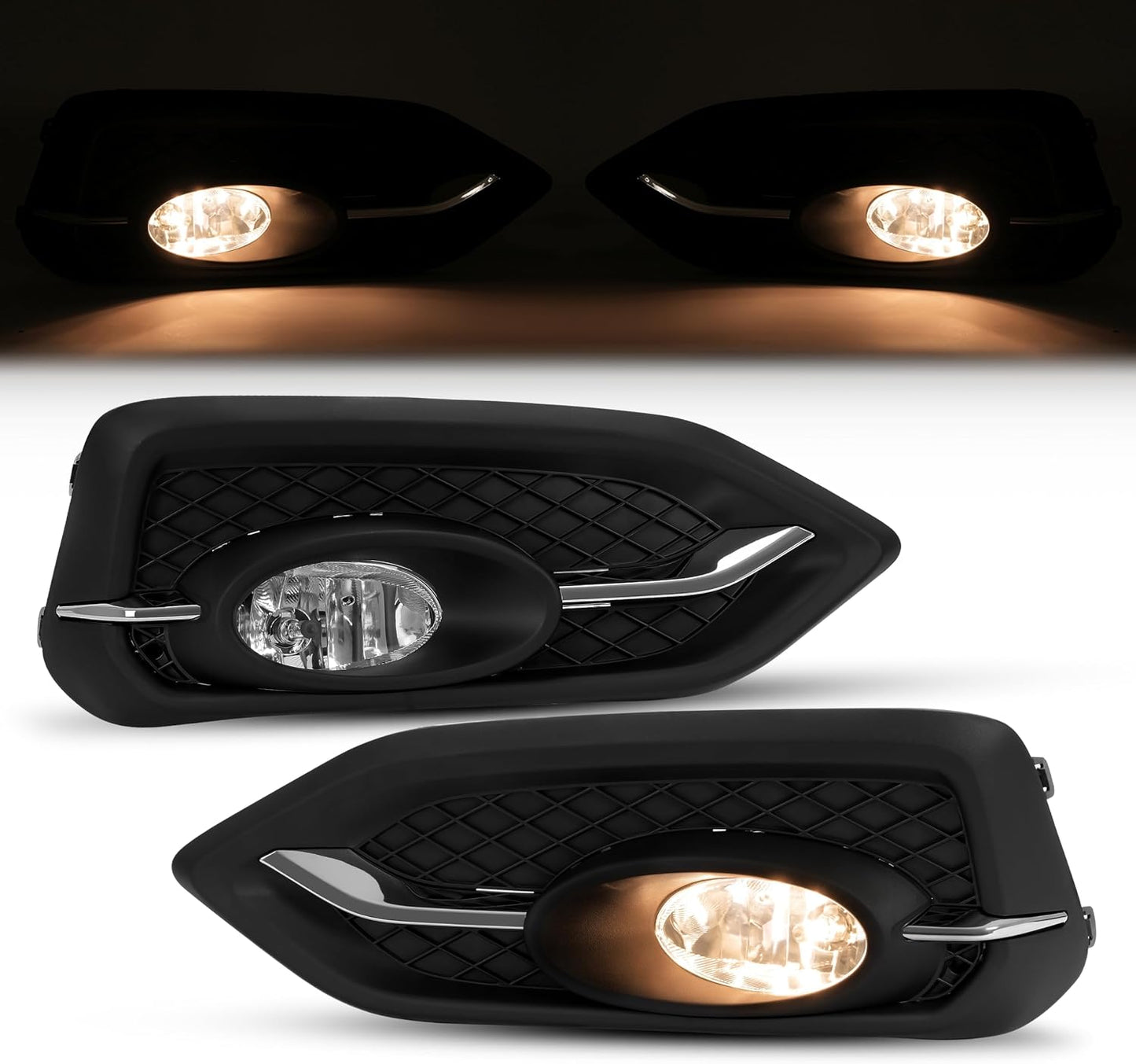 Luces antiniebla comp Honda Civic 14-15 plástico