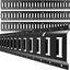 Riel E-Track 4ft con amarre acero polvo para camiones