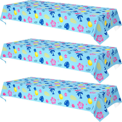 3 Manteles Hojas Palmera Funda Mesa Dibujos Animados 108x54pulg