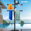 Toallero piscina exterior 6 barras metal resistente