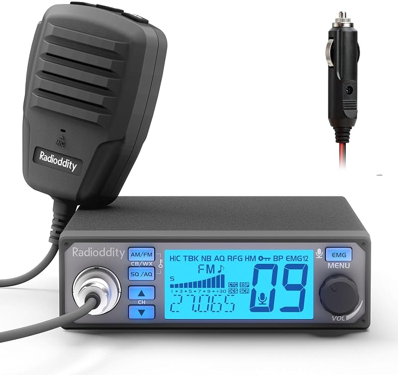 Transceptor CB-500 AM FM 4W 7 colores camioneros