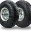 Rueda Neumática 10pulg 4.10/3.50-4 Carrito Jardín