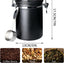 Recipiente café acero inox 60oz con tapa hermética