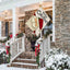 Banderas Navidad 28x40pulg Doble Cara Papá Noel Exterior