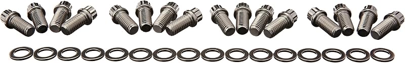 Kit 16 Pzas Pernos Acero Inox 300 12 Puntos