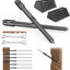 Kit 60 Tornillos Retardo Negro 1/8pulg Acero Inox T316