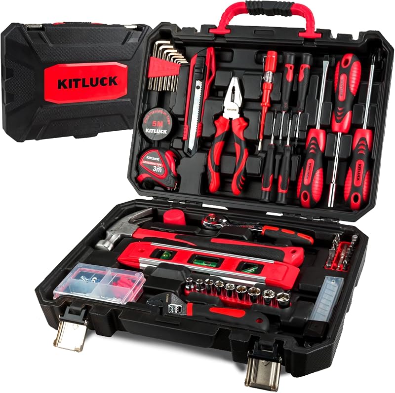 Set 138 Pzas Herramientas Mano Reparación Doméstica