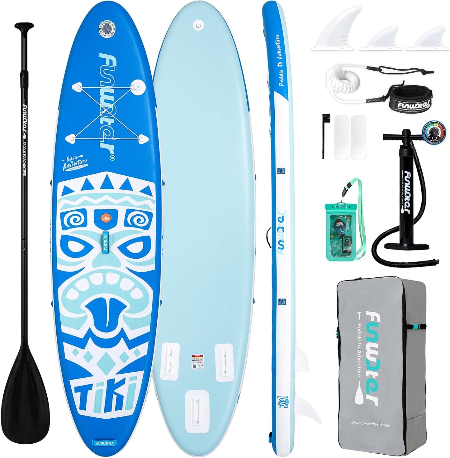 Tabla SUP inflable 8'/10'/11'6" con accesorios
