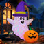 Fantasma inflable Halloween 5ft con LED para fiestas