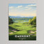 Póster arte golf Augusta Pebble Beach decoración oficina