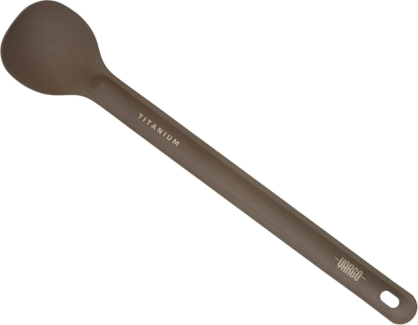 Cuchara titanio mango largo ultraligera 0.5oz