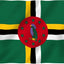 Bandera Dominicana 3x5ft Poliéster Ojales Latón Doble Costura