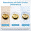 Desagüe lavabo baño con rebosadero tapón pop-up dorado