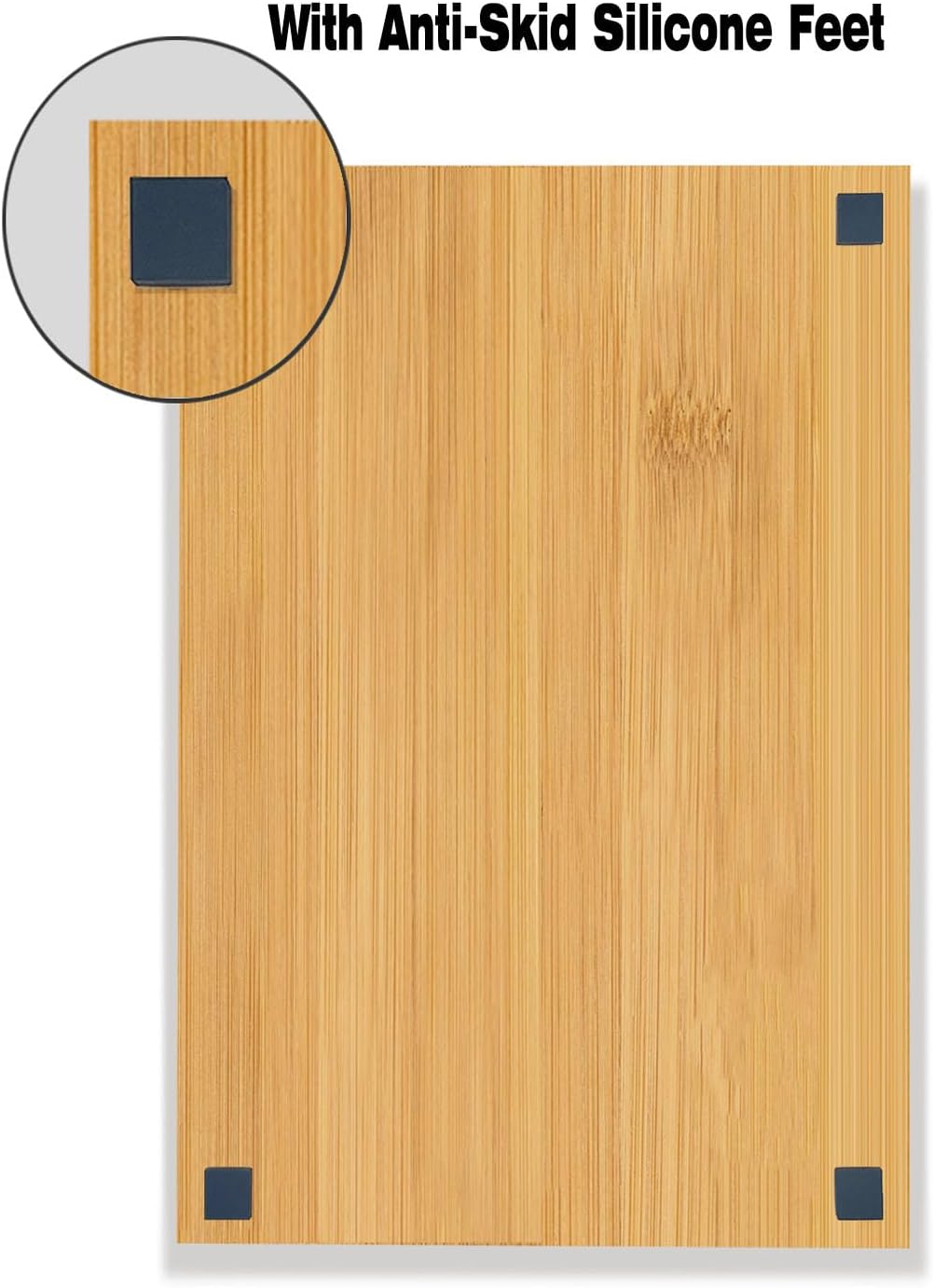 Organiz. cubiertos bambú cajón cocina divisor