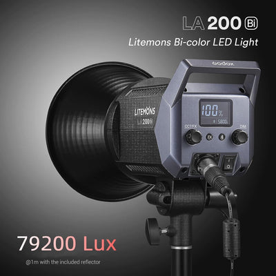 Luz LED bicolor Bowens 210W 2800K-6500K