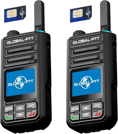 Walkie Talkie GPS Pack 2 con Pantalla Digital y SIM Anual
