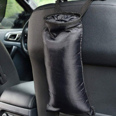 Bolsa basura coche reposacabezas trasero negro
