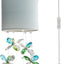 Lámpara colgante cristal enchufe 16pulg interruptor luz isla