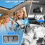 Espejo visera automóvil 10pulg vista amplia