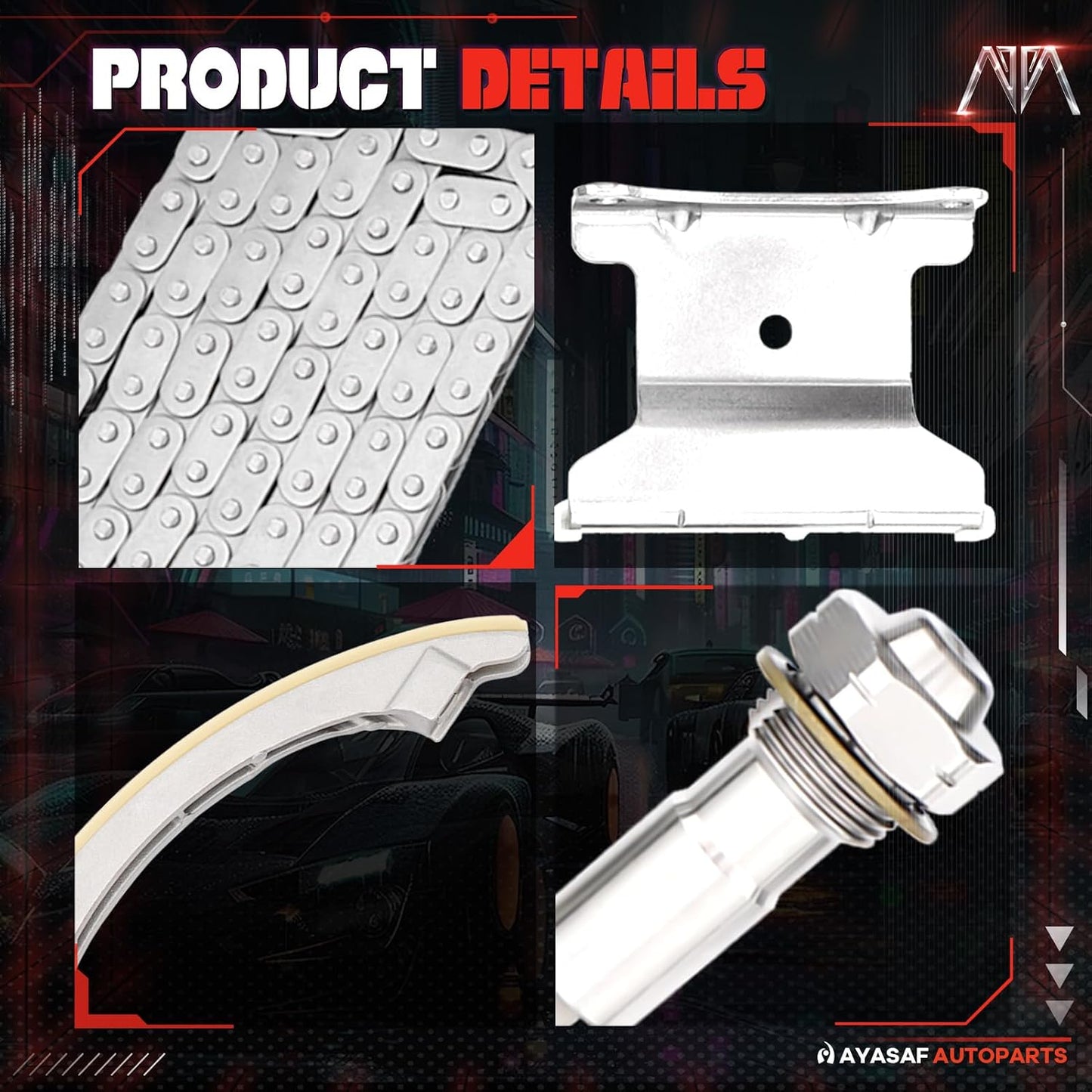 Kit cadena distribución motor orig comp Buick Chevy Pontiac