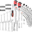 Set 175 Pzas Herramientas Mecánicas SAE y Métricas