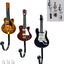 Gancho abrigos forma guitarra vintage set 3