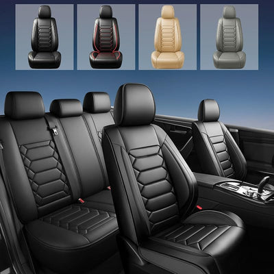 Fundas asiento CR-V 2011-5 Pzas cuero transpirable