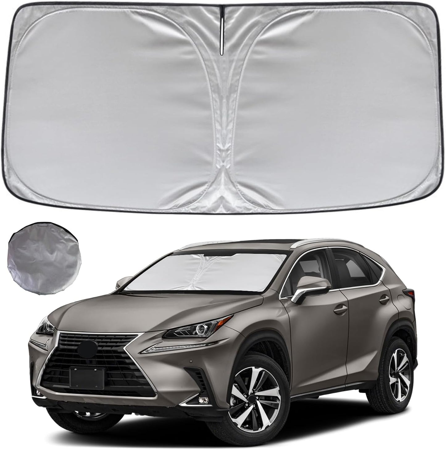 Protector solar parabrisas Lexus NX 2015-21 plegable