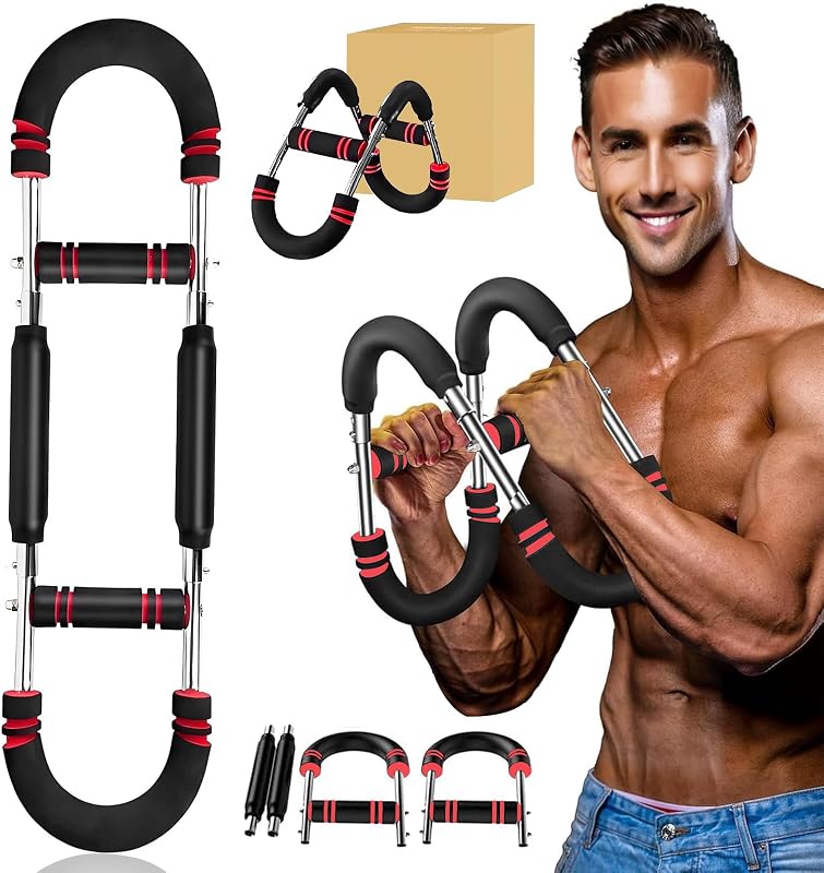 Entrenador brazo ajustable 40-140lb barra potencia pecho