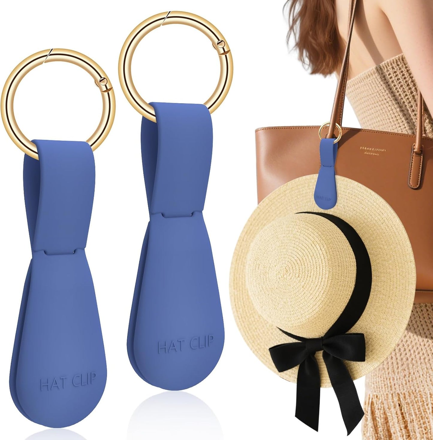 Clip magnético para sombrero y bolsos viaje organiz. seguro