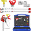 Set 7 pulverizadoras sin aire 3600 PSI con accesorios