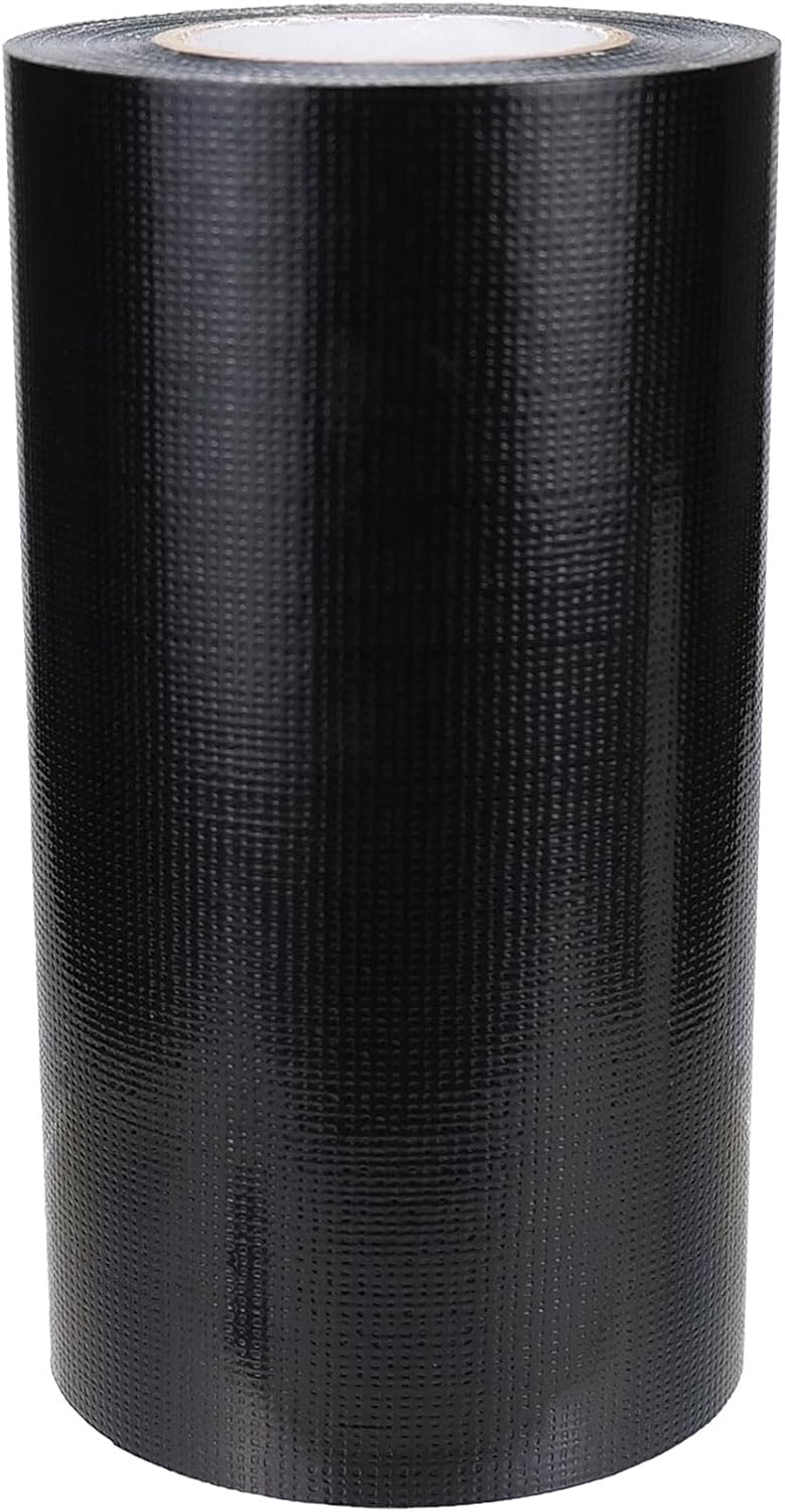 Cinta adhesiva 7pulg x33pies súper fuerte impermeable negro