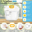 12 Pzas Bolsas Agua 1.3gal Plegables Transparentes