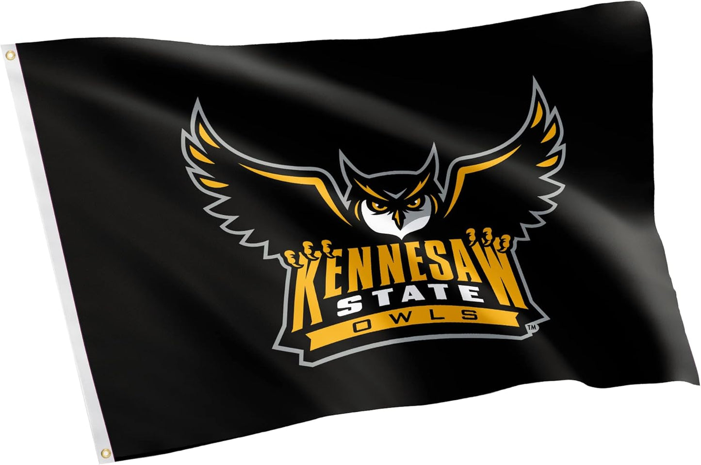 Bandera KSU 3x5ft poliéster interiores exteriores