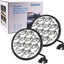 Luces LED Par46 5.75pulg cromo 36W 2 Pzas