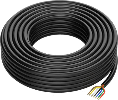 Cable alambre 7 vías 14/12/10AWG para remolque RV SAE