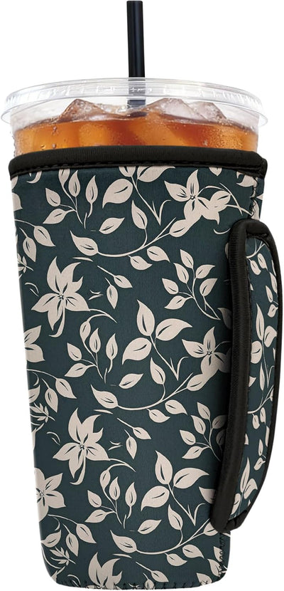 Funda neopreno reutiliz. para café 16-32oz vid negra