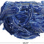 Maceta gres hecha a mano con peces 3D azul