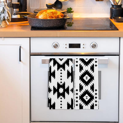 2 Pzas Paños Cocina Azteca 16x24pulg