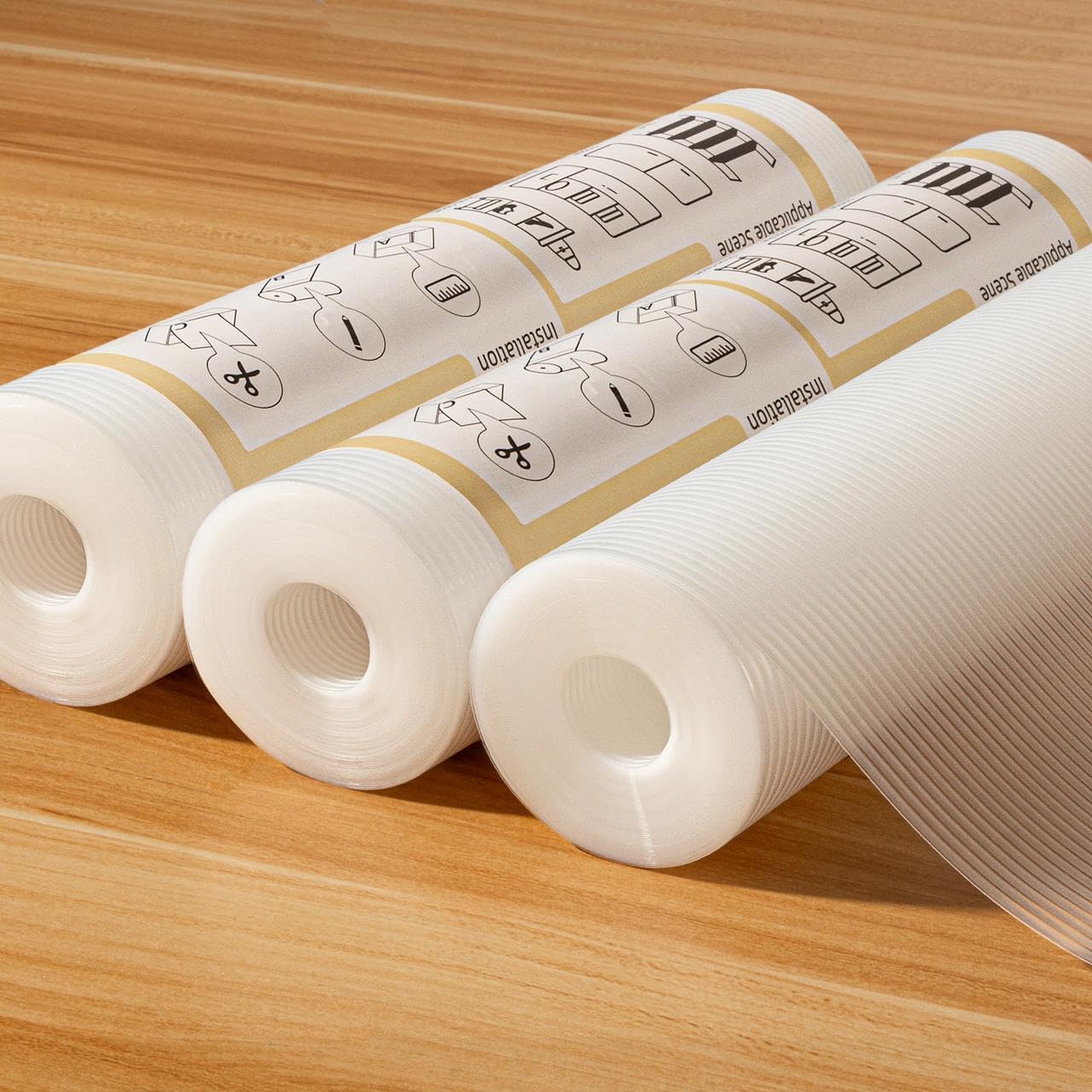 Revestimiento estante 3 rollos 12" x20ft cajones cocina