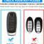 Funda llavero Nissan con corazón 5 botones comp