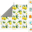 Tapete secado platos microfibra 16x18pulg amarillo