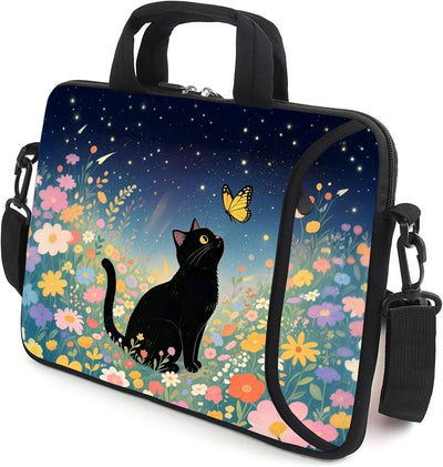 Funda laptop 13-13.3 pulg correa ajustable con bolsillo